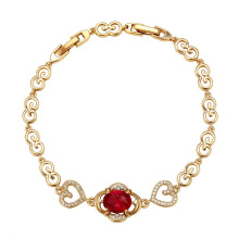 73307 Xuping Jewelry Hot Sell Women Elegante pulsera de oro para la boda